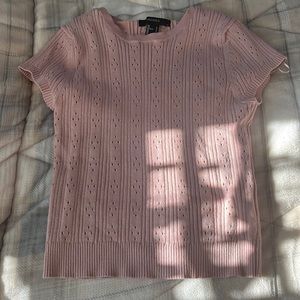 Forever 21 Light Pink Top